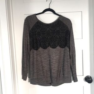 Maurices open-back lightweight sweater